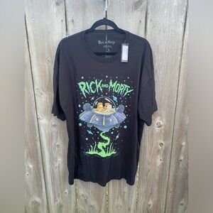 Boohoo Man Rick and Morty Graphic T Shirt NWT Size Large